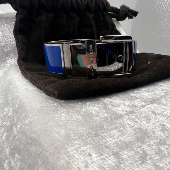 Michael Kors BUCKLE Bangle Bracelet Blue - Picture 4 of 8